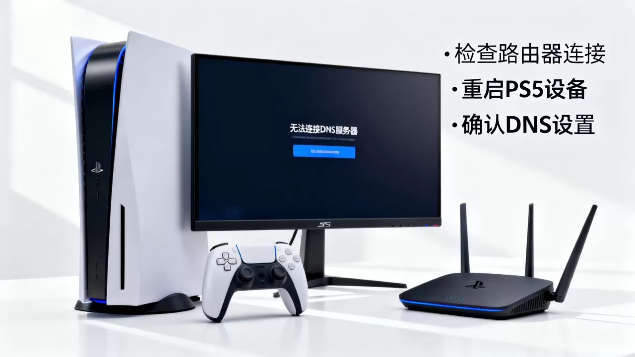 PS5无法连接DNS服务器该怎么办,原因是什么? PS5无法连接DNS服务器该怎么办,原因是什么?