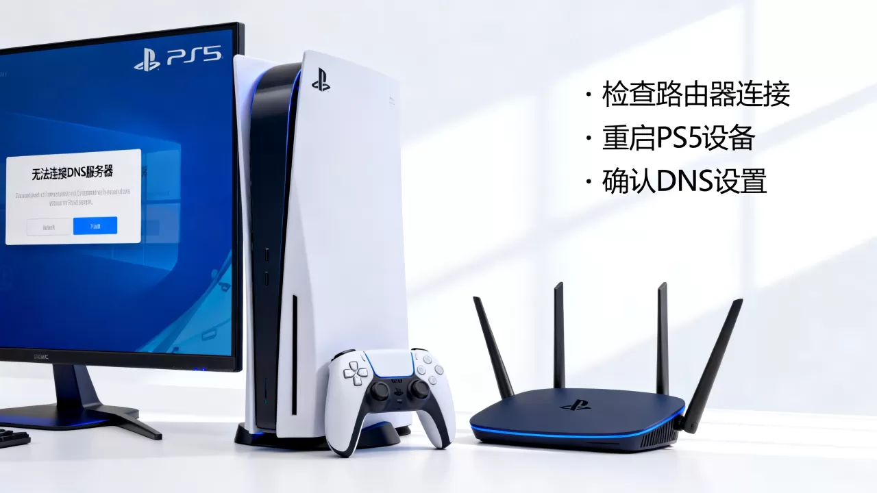 PS5无法连接DNS服务器该怎么办,原因是什么? PS5无法连接DNS服务器该怎么办,原因是什么?
