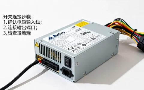 台达服务器电源550W开关如何接？，服务器电源接线图怎么接？