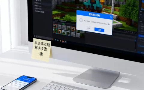 MC国际版联机提示过期怎么办，服务器过期如何解决