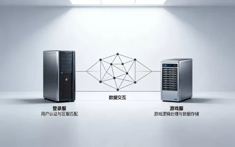 多区服架构登录服游戏服怎么分工，功能区别在哪