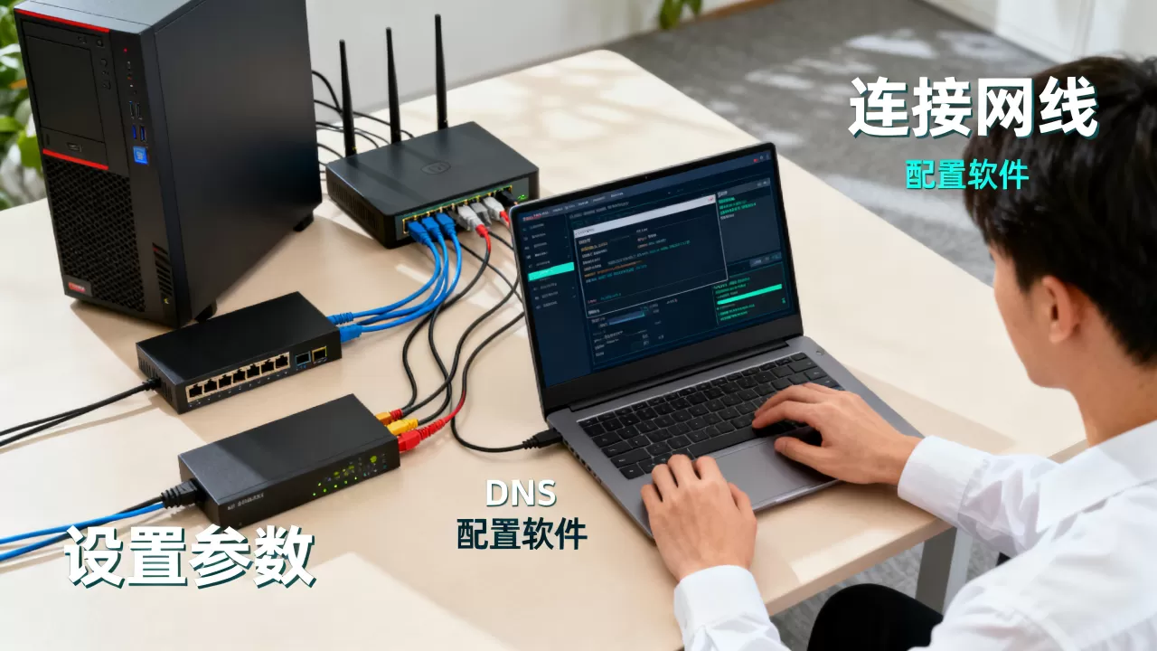 架设域名服务器步骤有哪些?新手怎么快速搭建DNS服务器? 架设域名服务器步骤有哪些?新手怎么快速搭建DNS服务器?