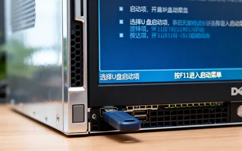 戴尔r510服务器如何设置U盘启动？，启动项怎么选？