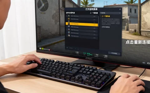 CSGO怎么重新进入上一个服务器，有什么办法？