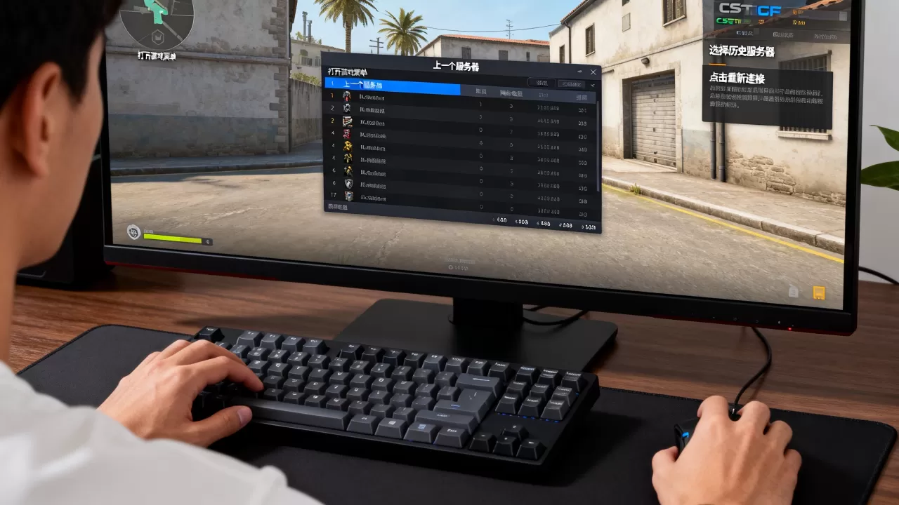 CSGO怎么重新进入上一个服务器,有什么办法? CSGO怎么重新进入上一个服务器,有什么办法?