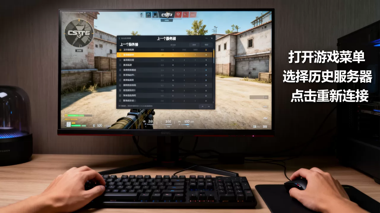 CSGO怎么重新进入上一个服务器,有什么办法? CSGO怎么重新进入上一个服务器,有什么办法?