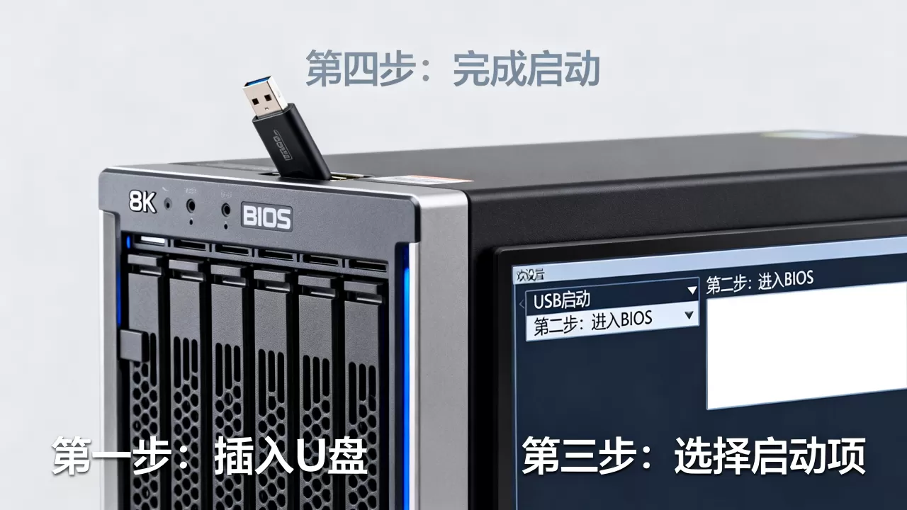 服务器如何从U盘启动,具体操作步骤是什么? 服务器如何从U盘启动,具体操作步骤是什么?