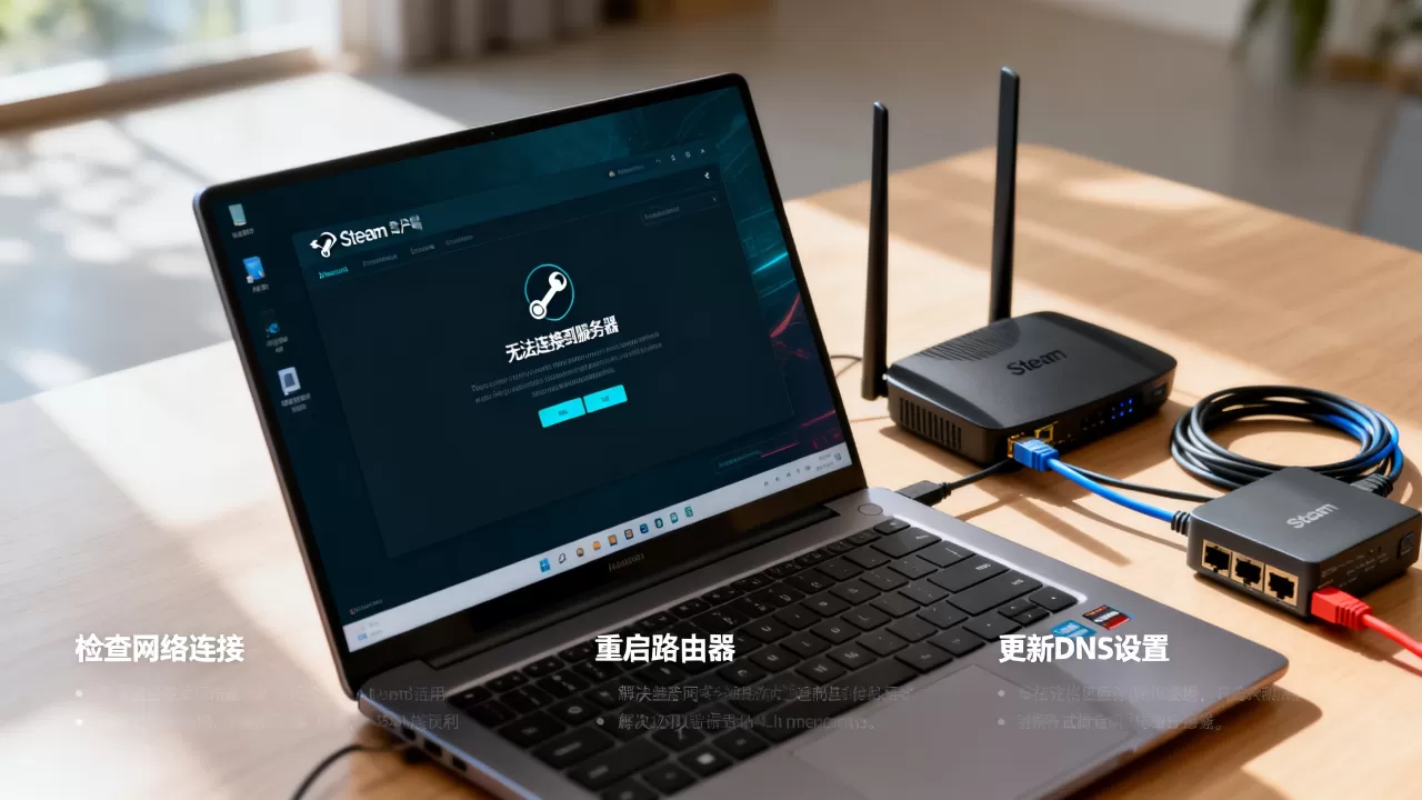Steam网络为什么连接不上服务器,怎么解决? Steam网络为什么连接不上服务器,怎么解决?