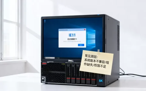 服务器上无法安装IE11怎么办，常见原因有哪些？