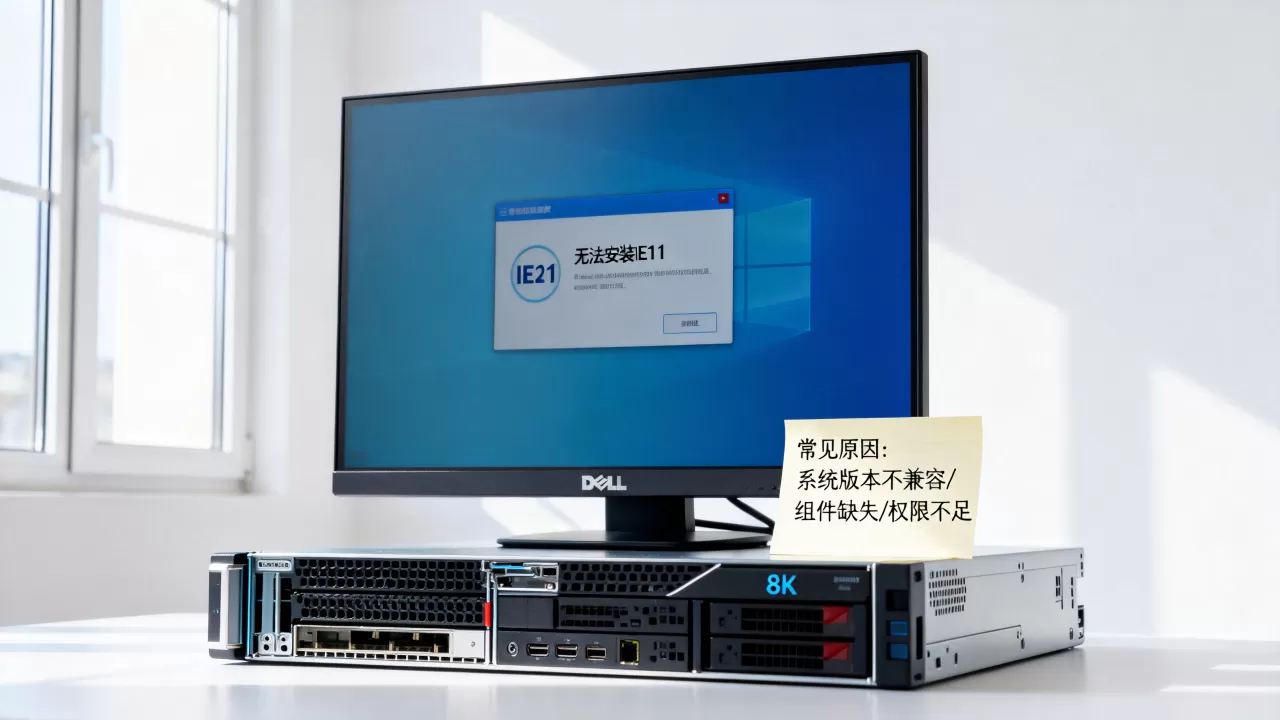 服务器上无法安装IE11怎么办,常见原因有哪些? 服务器上无法安装IE11怎么办,常见原因有哪些?