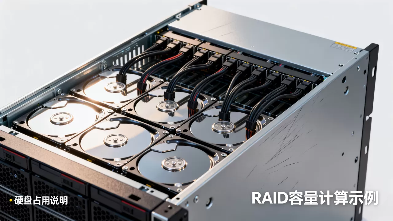 服务器RAID究竟占用多少硬盘容量,RAID容量怎么算? 服务器RAID究竟占用多少硬盘容量,RAID容量怎么算?