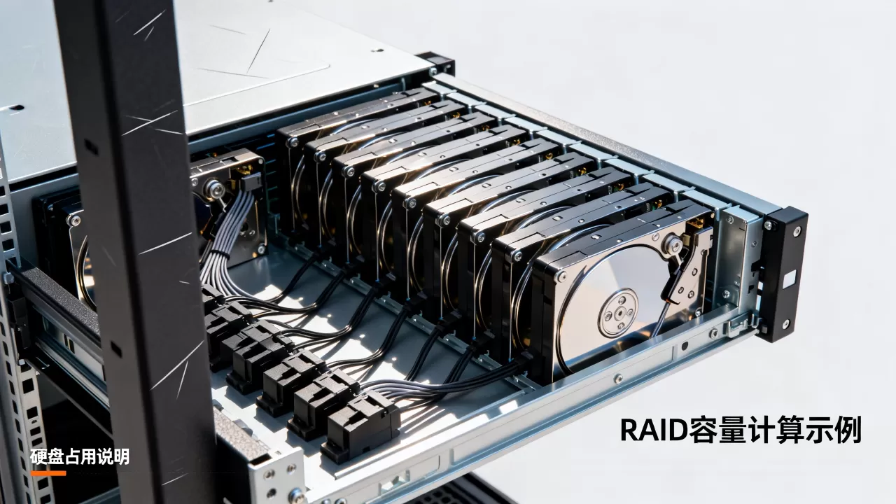 服务器RAID究竟占用多少硬盘容量,RAID容量怎么算? 服务器RAID究竟占用多少硬盘容量,RAID容量怎么算?