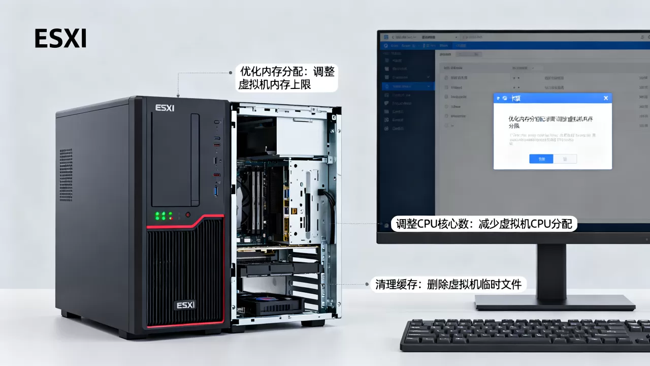 ESXi装虚拟机卡顿怎么办?3个优化技巧,虚拟机卡顿怎么优化? ESXi装虚拟机卡顿怎么办?3个优化技巧,虚拟机卡顿怎么优化?