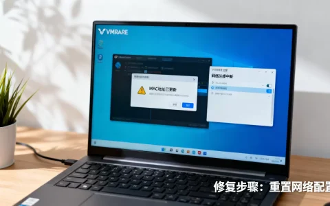 虚拟机更新mac地址后网络不通怎么办？VMware网卡MAC地址变了无法上网如何修复