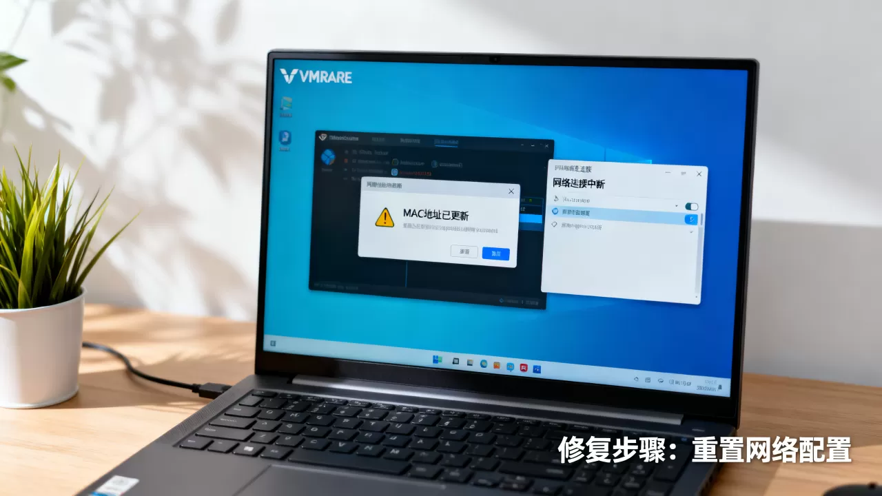 虚拟机更新mac地址后网络不通怎么办?VMware网卡MAC地址变了无法上网如何修复 虚拟机更新mac地址后网络不通怎么办?VMware网卡MAC地址变了无法上网如何修复