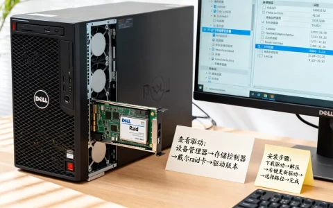 戴尔服务器怎么查看raid卡驱动，安装步骤有哪些?