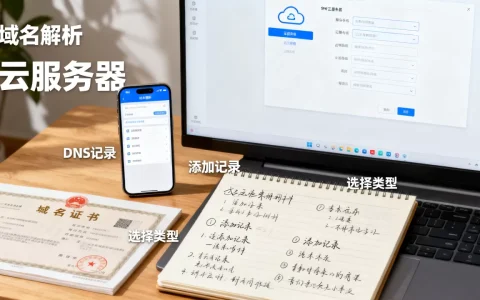 域名解析指向云服务器怎么操作，如何设置DNS解析记录