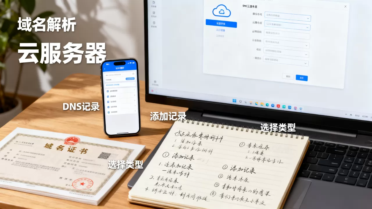 域名解析指向云服务器怎么操作,如何设置DNS解析记录 域名解析指向云服务器怎么操作,如何设置DNS解析记录
