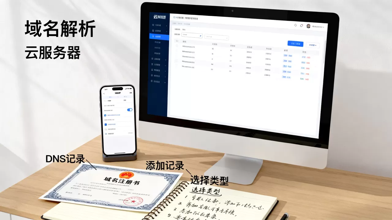 域名解析指向云服务器怎么操作,如何设置DNS解析记录 域名解析指向云服务器怎么操作,如何设置DNS解析记录