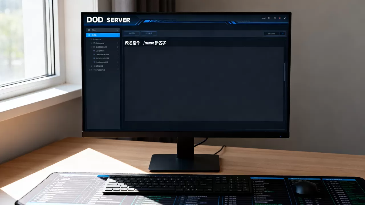 蓝海DOD服务器里怎么改名字,DOD服务器改名指令是什么? 蓝海DOD服务器里怎么改名字,DOD服务器改名指令是什么?