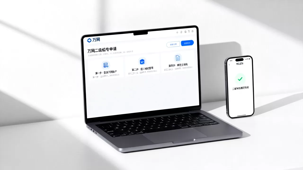 万网开启二级域名,如何免费申请与绑定使用?,二级域名免费申请步骤详解 万网开启二级域名,如何免费申请与绑定使用?,二级域名免费申请步骤详解