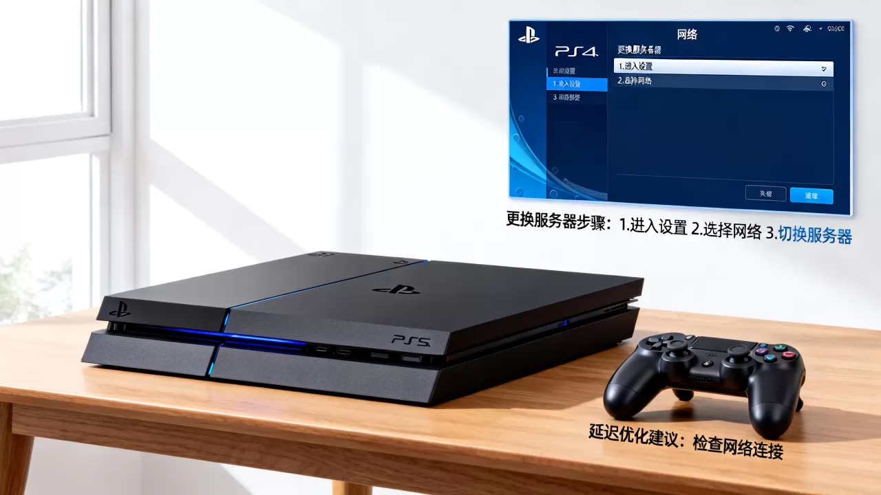 荣耀战魂PS4怎么更换服务器,延迟高怎么办 荣耀战魂PS4怎么更换服务器,延迟高怎么办