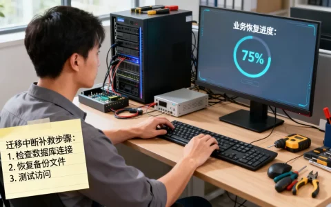 建站迁移中断怎么补救，业务恢复最快方法是什么？