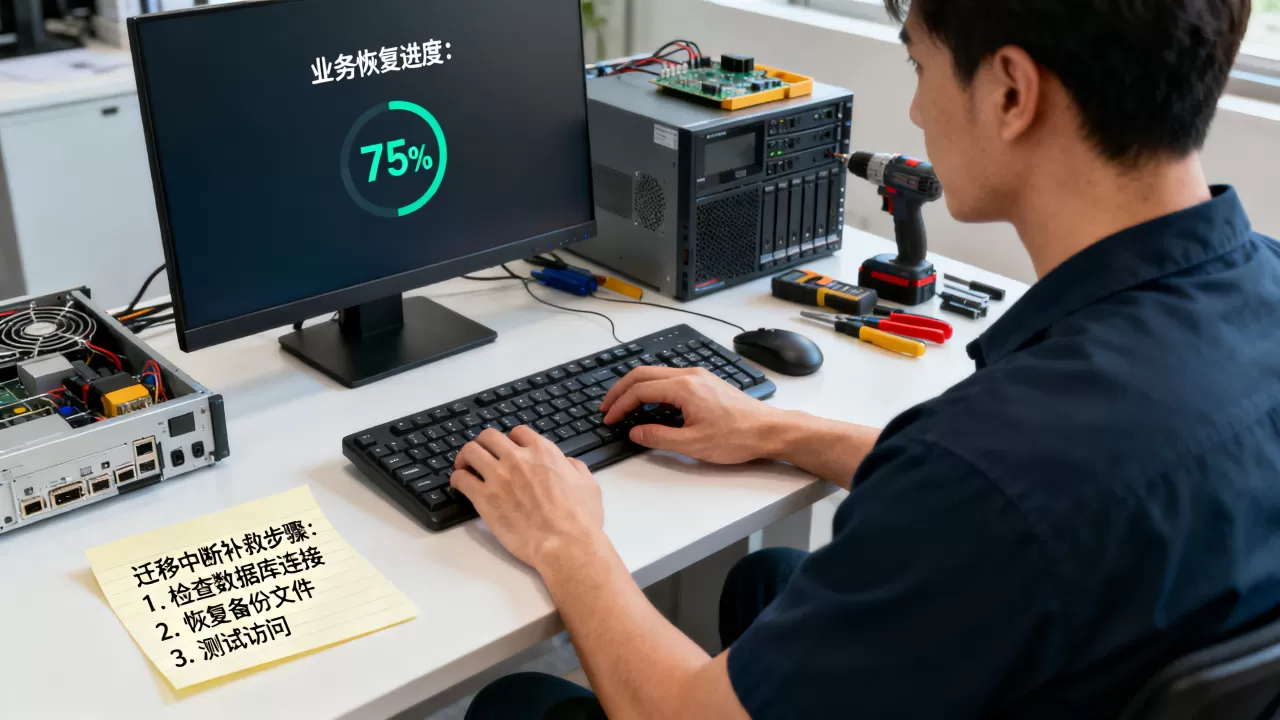 建站迁移中断怎么补救,业务恢复最快方法是什么? 建站迁移中断怎么补救,业务恢复最快方法是什么?