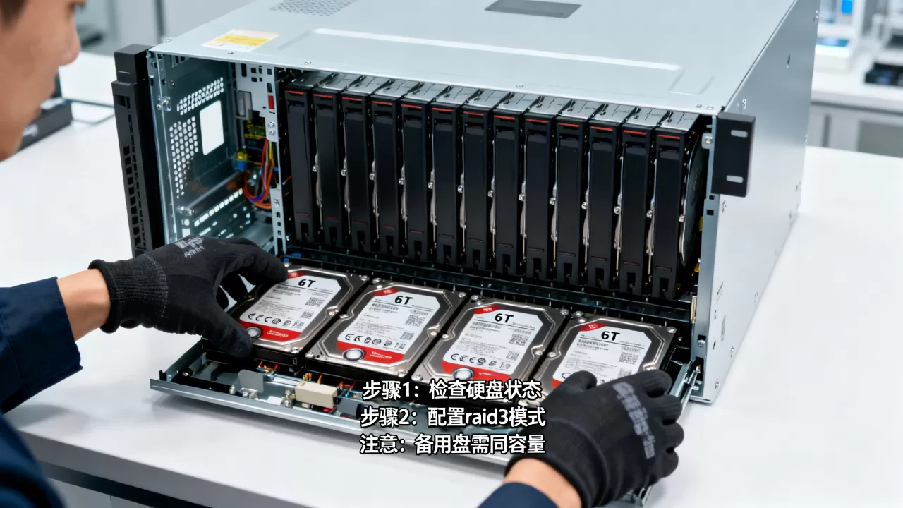 服务器6T怎么做raid3,要注意什么? 服务器6T怎么做raid3,要注意什么?