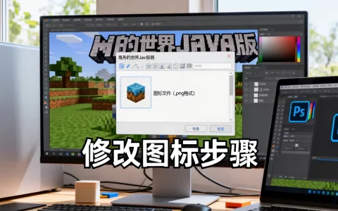 我的世界Java版服务器图标怎么修改，服务器图标是什么格式？