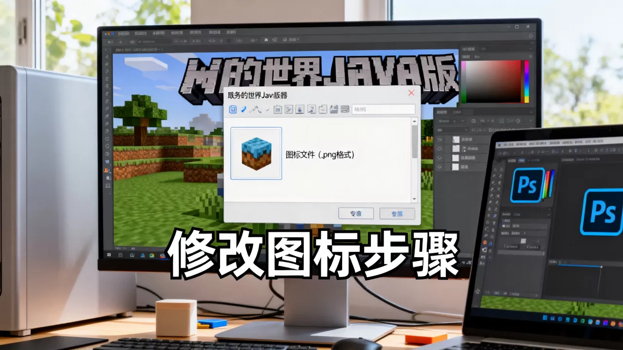 我的世界Java版服务器图标怎么修改,服务器图标是什么格式? 我的世界Java版服务器图标怎么修改,服务器图标是什么格式?