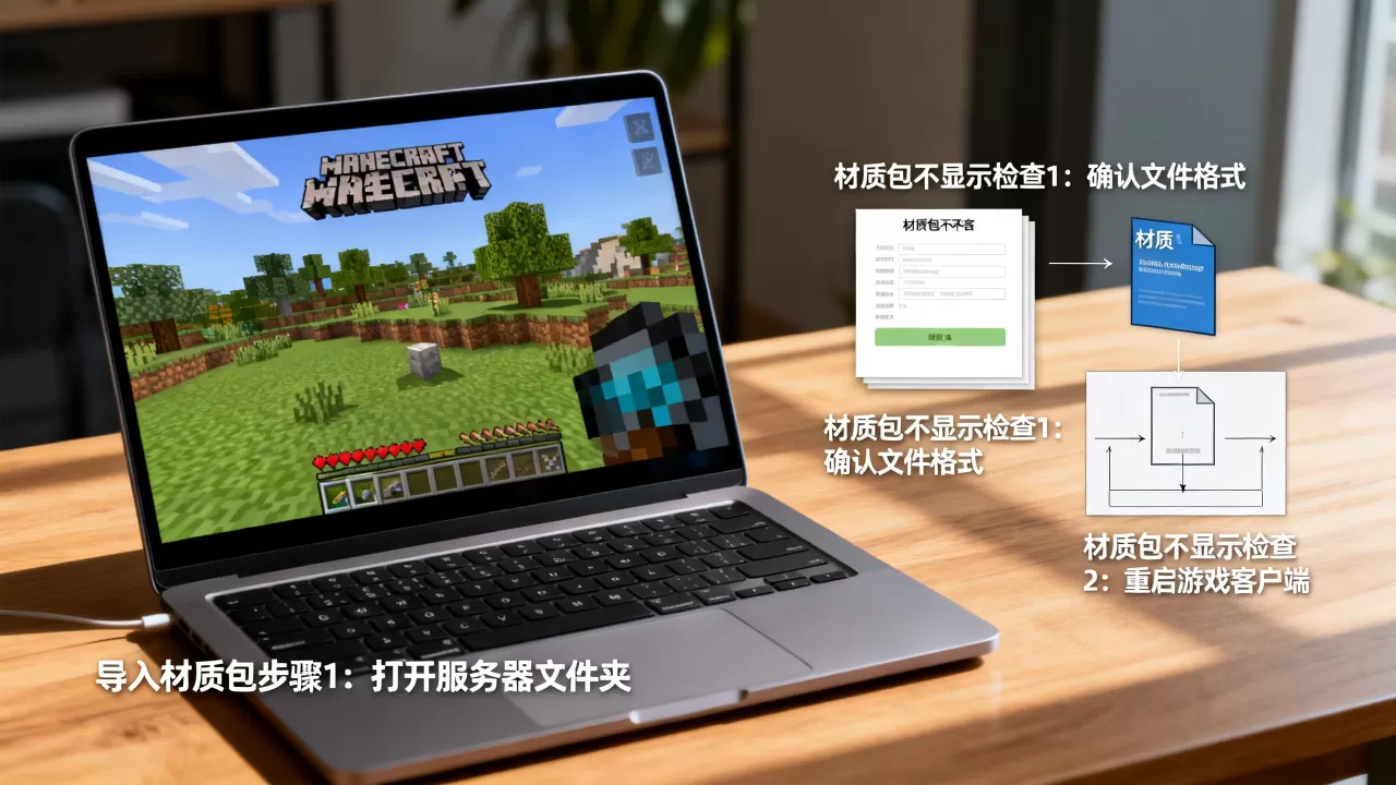 我的世界网易版材质包怎么导入服务器?,材质包不显示怎么办? 我的世界网易版材质包怎么导入服务器?,材质包不显示怎么办?