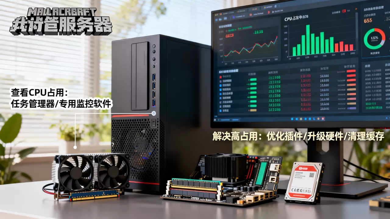 我的世界服务器CPU占用怎么看,如何解决高占用? 我的世界服务器CPU占用怎么看,如何解决高占用?