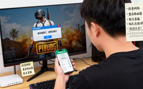 PUBG一直显示服务器忙怎么办，绝地求生服务器繁忙怎么解决？