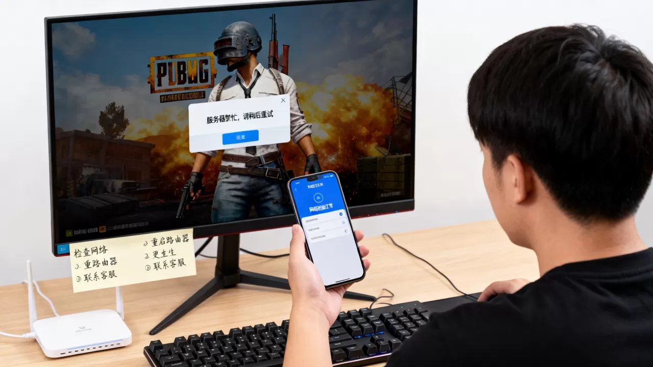 PUBG一直显示服务器忙怎么办,绝地求生服务器繁忙怎么解决? PUBG一直显示服务器忙怎么办,绝地求生服务器繁忙怎么解决?