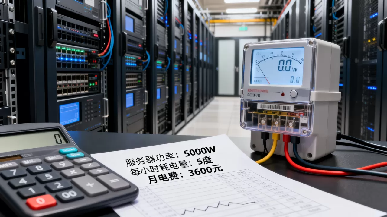 服务器一小时耗电多少度?,机房电费成本怎么算? 服务器一小时耗电多少度?,机房电费成本怎么算?