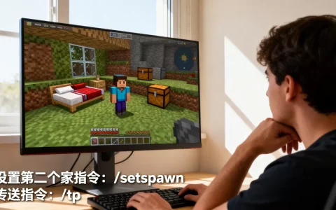 MC服务器第二个家如何设置，传送指令是什么？