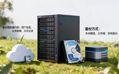 你知道服务器数据内容有哪些吗，怎么备份？