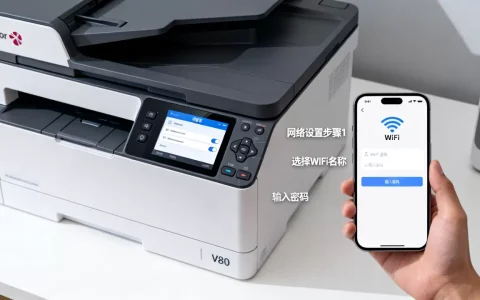 施乐v80不连服务器能打印吗，怎么设置网络打印