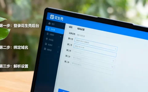 花生壳送的域名怎么用？新手必看操作步骤解析
