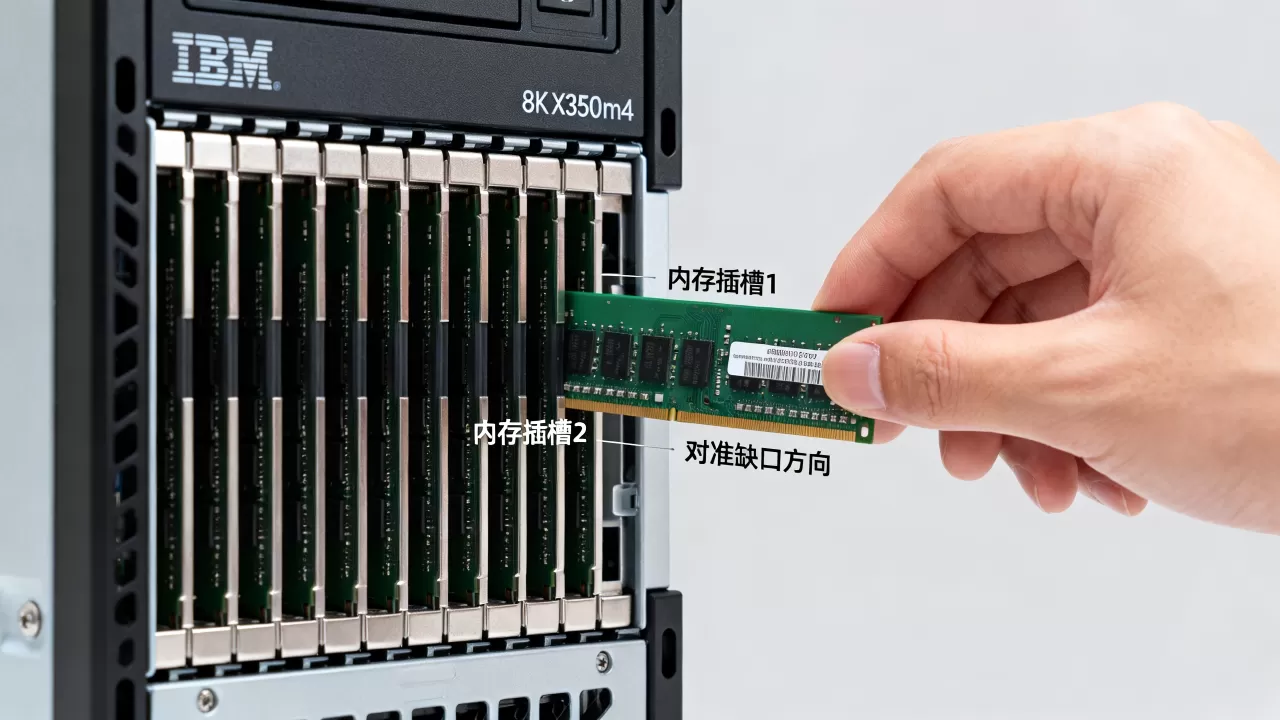 ibm服务器x3550m4内存如何插,服务器内存插槽怎么识别 ibm服务器x3550m4内存如何插,服务器内存插槽怎么识别