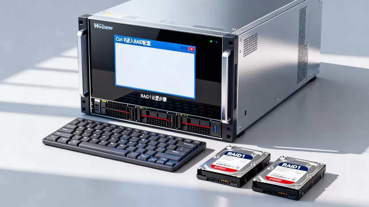 浪潮服务器Ctrl R怎么做RAID1?,RAID1怎么设? 浪潮服务器Ctrl R怎么做RAID1?,RAID1怎么设?