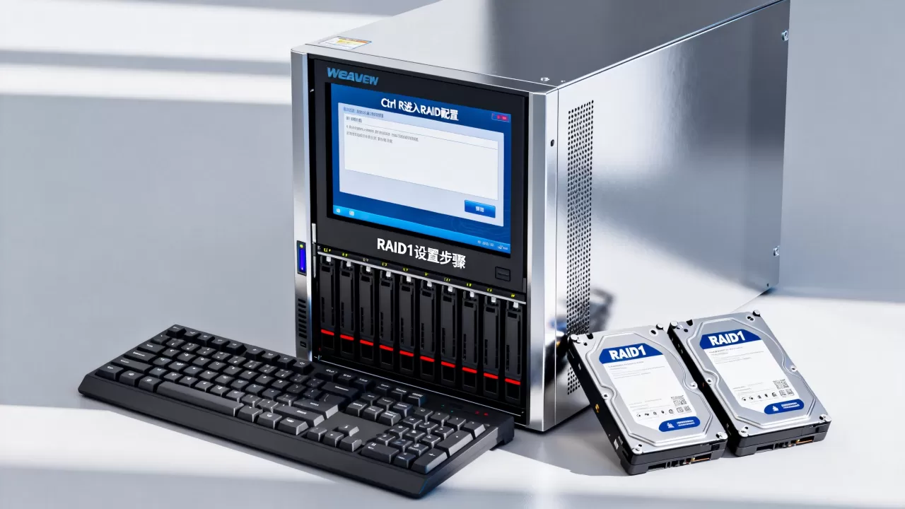 浪潮服务器Ctrl R怎么做RAID1?,RAID1怎么设? 浪潮服务器Ctrl R怎么做RAID1?,RAID1怎么设?