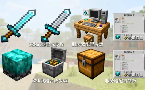 我的世界服务器怎么做32k？，我的世界32k武器怎么获得？