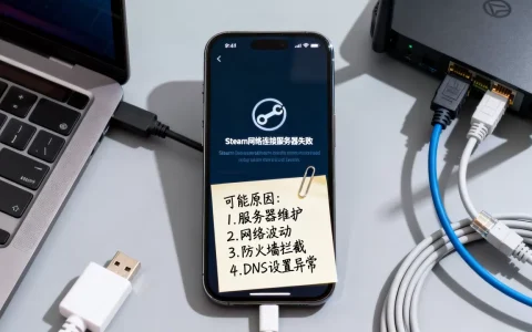 steam app网络连接服务器失败怎么解决，原因有哪些？
