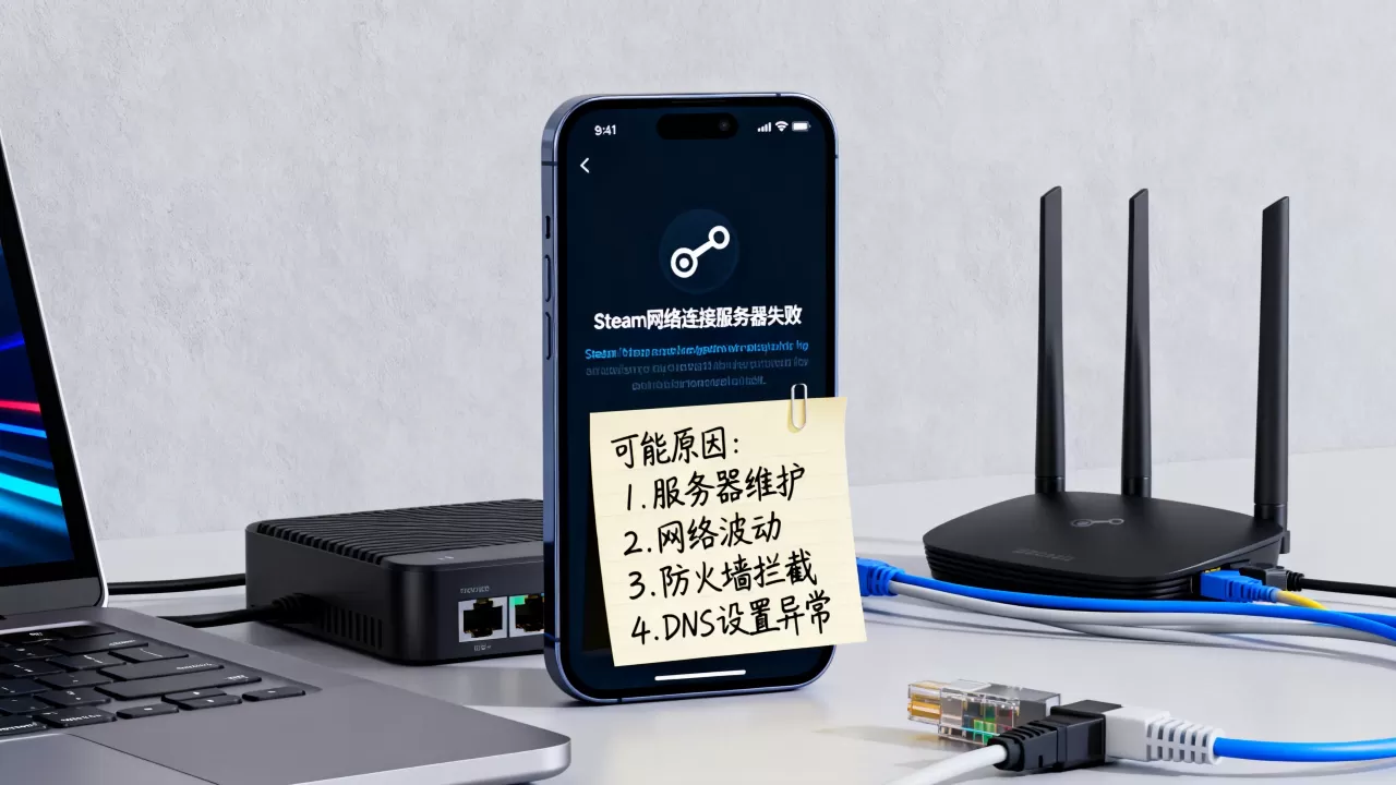 steam app网络连接服务器失败怎么解决,原因有哪些? steam app网络连接服务器失败怎么解决,原因有哪些?