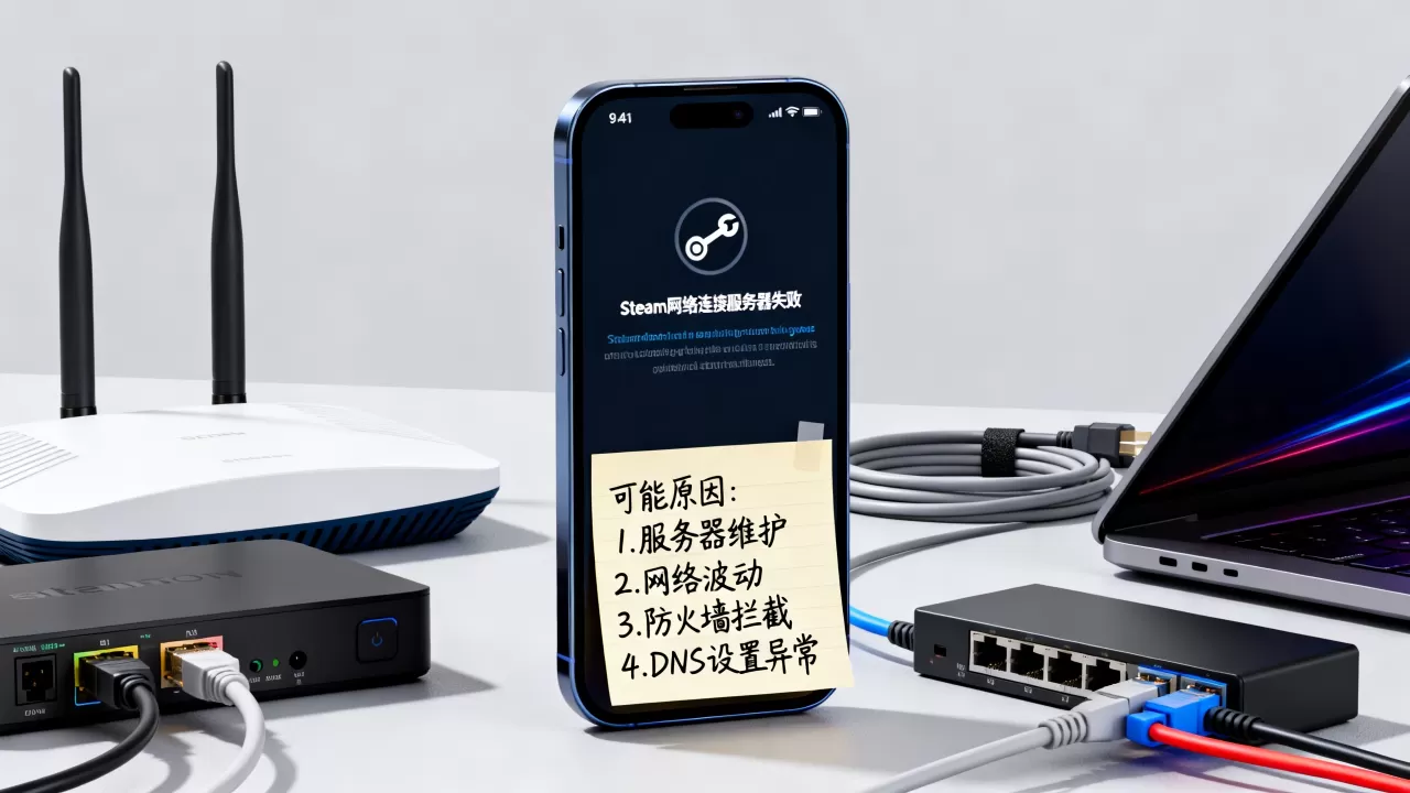 steam app网络连接服务器失败怎么解决,原因有哪些? steam app网络连接服务器失败怎么解决,原因有哪些?