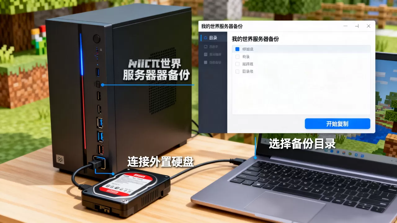 我的世界服务器超过1g怎么备份,备份方法有哪些? 我的世界服务器超过1g怎么备份,备份方法有哪些?