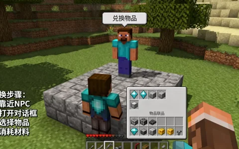 我的世界服务器NPC兑换物品怎么设置，如何让玩家兑换？