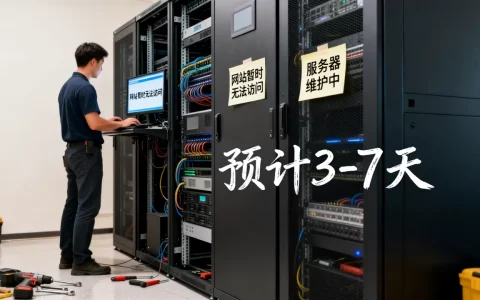 服务器维护一般多少天呢，服务器维护期间网站打不开怎么办？